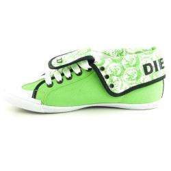 Diesel Womens BN 210 H Green/White Sneakers  