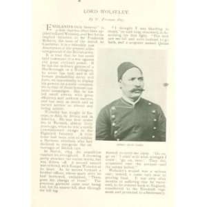  1892 British General Lord Wolseley 