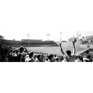    Walls 360 Wall Poster/Decal   Fenway Park BW