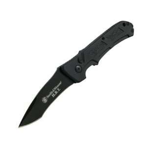 Smith & Wesson SW80BT Large Extreme Ops. Knife with Tanto Blade, Black