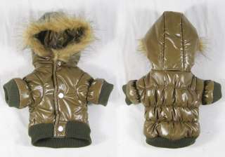   Shipping New Handsome Warm Winter Jacket Clothes For Small Dog DPJ 001