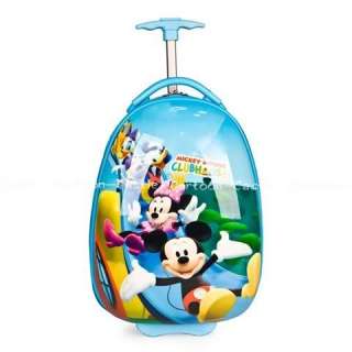 Mickey Mouse Luggage Bag Baggage Trolley Roller Blue 19  