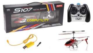 2X S107 GYRO METAL 3 CHANNEL 3CH RC HELICOPTER SYMA  