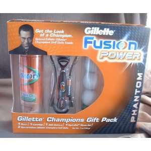  Special Edition Gillette Fusion Power Champions Gift Pack 