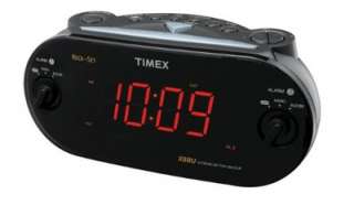 Timex Bedside Digital Dual Alarm Clock AM/FM Radio Large LED Display 