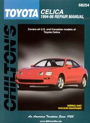 Chiltons Toyota Celica 1994 98 Repair Manual  