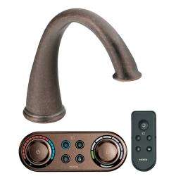   Oil Rubbed Bronze High Arc Roman Tub Faucet with Iodigital Technology