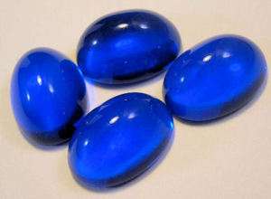 18mm x 25mm Oval Acrylic Cabochons Choose Color  