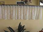 Sheer/Curtain with Clowns and Birds in white from Germany Pre Owned