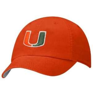  Nike Miami Hurricanes Ladies Orange Campus Adjustable Hat 