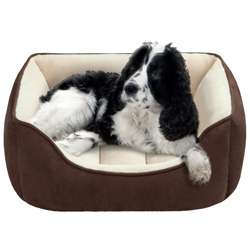 Soft Touch Reversible Rectangular Indoor Pet Bed  