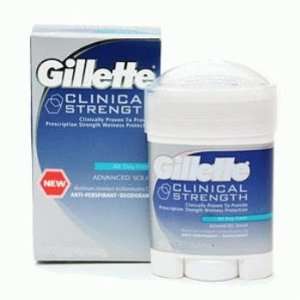  Gillette Clinical Strength Anti perspirant Deodorant, All 