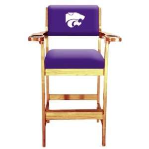  Kansas State Wildcats Oak Spectator Chair