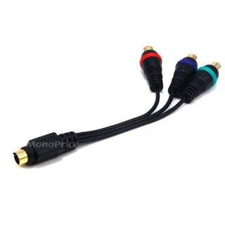 Video (MDIN7) to 3 RCA Component Cable for Infocus Projector