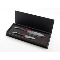  Series 3 inch/ 5.5 inch Black Ceramic Blade Knife Set  