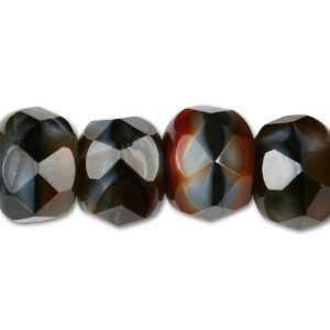  5x4mm Red Tigers Eye Roundel Bead Strand Arts, Crafts 