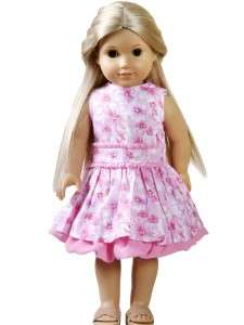 2PC Doll clothes pink outfit for 18 american girl  J9M 