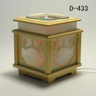 Chinese Wooden Electric Scent Oil Diffuser Warmer Burner Aroma 