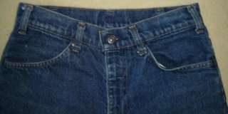 LEVIS Jeans VTG 70s HIGH WAISTED Waist CUT OFF Festival DENIM SHORTS 