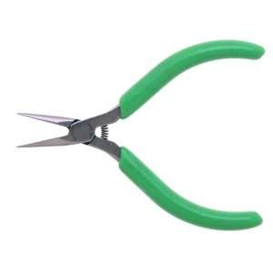 Xcelite L4G Sub Miniature Needle Nose Plier with Green Cushion Grip 