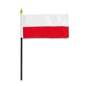  Poland National Flag 4 x 6 inch