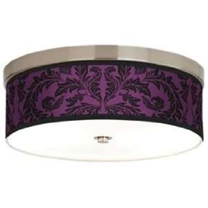  Purple Baroque Giclee Energy Efficient Ceiling Light
