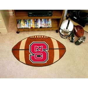 BSS   North Carolina State Wolfpack NCAA Football Floor Mat (22x35 