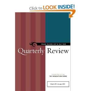  False Claims Act & Qui Tam Quarterly Review (9780982441374 