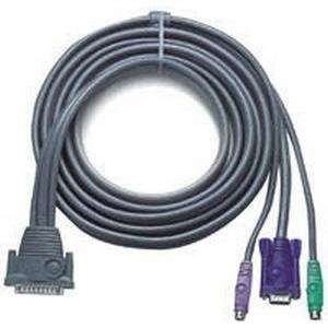  Aten MasterView Pro KVM Cable. 6FT 3 IN 1 PS2 PREMIUM KVM 