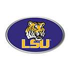 LSU Tigers Louisiana State COLOR Chrome Auto Emblem Decal Football 