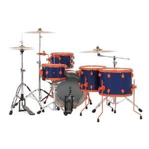  Pacific Drums by DW 805 SHELL PACK 20IN KICK BLUE W 