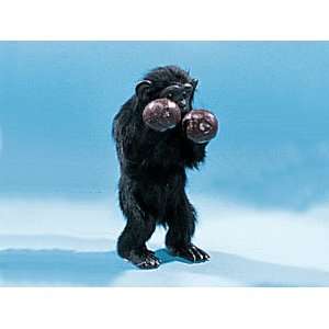   Boxing Chimp Monkey Rare Collectible Figurine Model