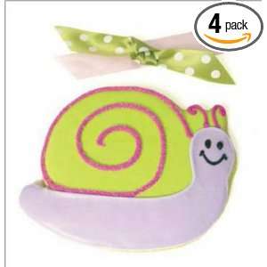 Traverse Bay Confections Hand Decorated Pastel Snail Cookie, 3 Ounce 