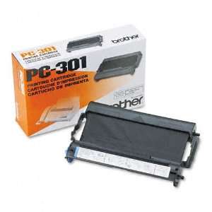 Brother  PC301 Fax Thermal Print Ribbon Cartridge, Black    Sold as 