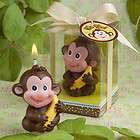  Monkey Candle Favor Christening Baby Shower Baptism Birthday Party
