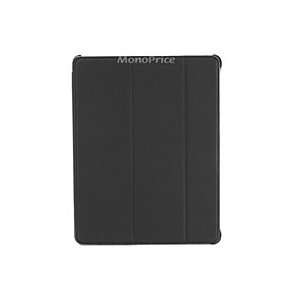   Stand Case with Magnetic Closing Tab for iPad 2   Black Electronics
