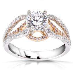   Gold 1 1/2ct TDW Diamond Engagement Ring (F G, I1 I2)  