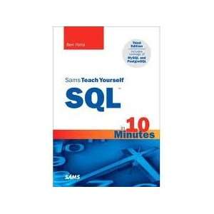  Sams Teach Yourself SQL in 10 Minutes 3th (third) edition 