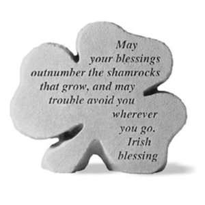  May Your Blessings? Shamrock Stone