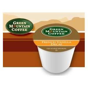 Green Mountain French Vanilla DECAF Flavored Coffee 2 Boxes of 24 K 