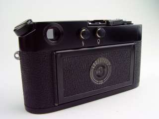 Leica M4 Black Paint Body   L Seal Intact   BOX, Card  