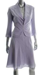 FAMOUS CATALOG Moda Skirt Suit Purple Silk Misses 10  