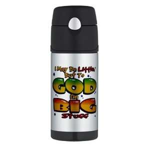  Thermos Travel Water Bottle I May Be Little but to God Im 