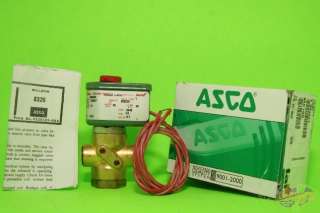 ASCO 8320A23 Red Hat 3 Way Solenoid Valve 8320   NEW~  
