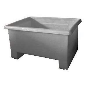  Stacking Plastic Container 32x24x18 600 Lb Cap. Gray