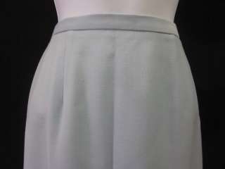 CARLISLE Light Blue Wool Knee Length Pencil Skirt Sz 4  