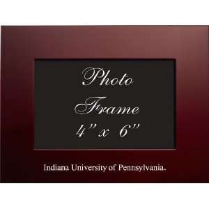  Indiana University of Pennsylvania   4x6 Brushed Metal 