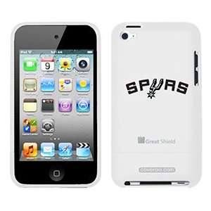   Spurs Spurs text on iPod Touch 4g Greatshield Case Electronics