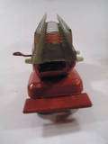 VINTAGE USSR FIRE ENGINE TRUCK TIN PLASTIC FRICTION TOY  