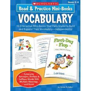    Scholastic Read & Practice Mini Books Vocabulary
